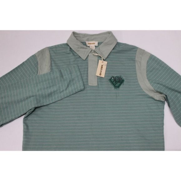 diesel long sleeve polo